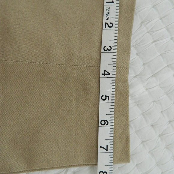 Boston Proper High Waisted Twill Flat Front Pants , Size 10 - Picture 5 of 13
